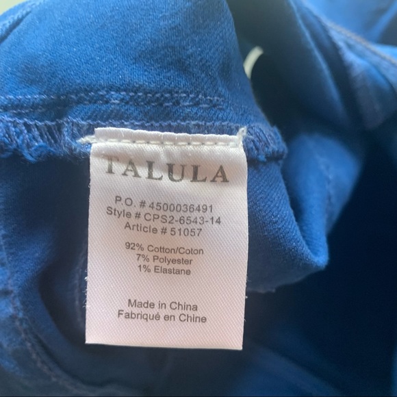 Talula High Waisted Short Shorts - size 26 - Picture 4 of 4